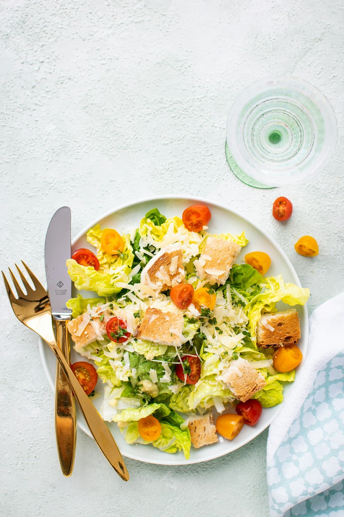Burrata mit Tomaten
