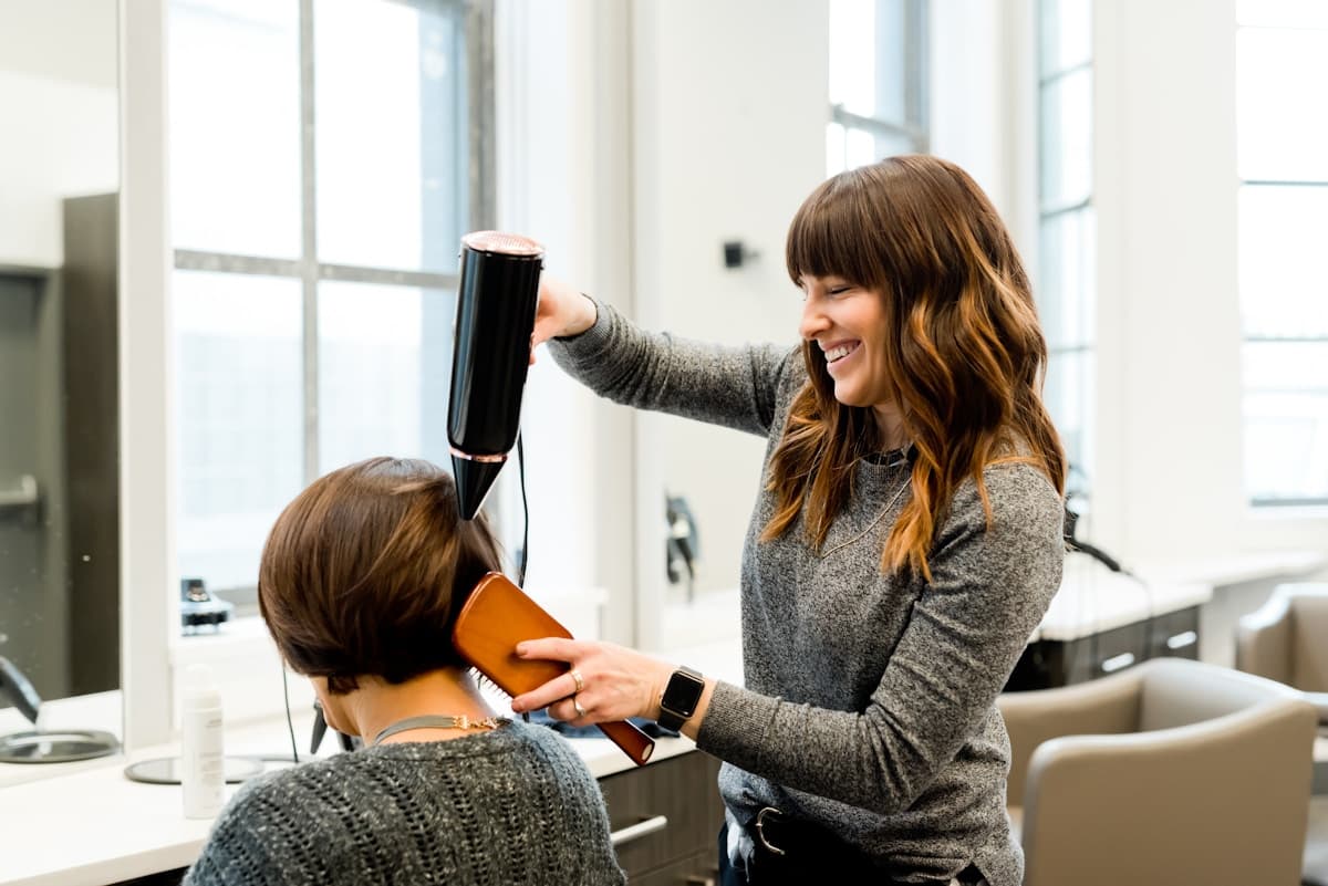 Styling im Beauty-Studio